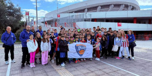 Στο ΣΕΦ για το Ολυμπιακός - ΑΕΚ βρέθηκαν οι ακαδημίες του Αρκαδικού