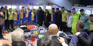 «Ενα, δύο, τρία, ΑΣΤΕΡΑΣ» - Η παρακάμερα από τη σπουδαία νίκη επί του Βόλου (video)