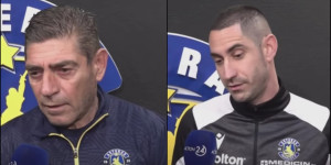 Παντελίδης και Παπαδόπουλος για το Κύπελλο και το ματς με τον Παναιτωλικό (vid)