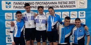 Πέντε επιτυχίες για τον Π.Ο. Τρίπολης στο Πανελλήνιο Πρωτάθλημα Πίστας