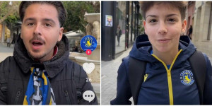 Ο κόσμος του ASTERAS AKTOR σίγουρος για την πρόκριση (vid)