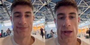 Χτύπησε στο πρόσωπο αλλά γλίτωσε τα χειρότερα ο Αντζουλάς (vid)