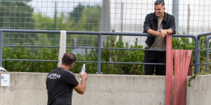 Στην προπόνηση του ASTERAS AKTOR ο Καρλίτος