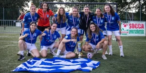 Δύο κοπέλες από την Αρκαδία στην ελληνική ομάδα Socca που πήρε ασημένιο μετάλλιο