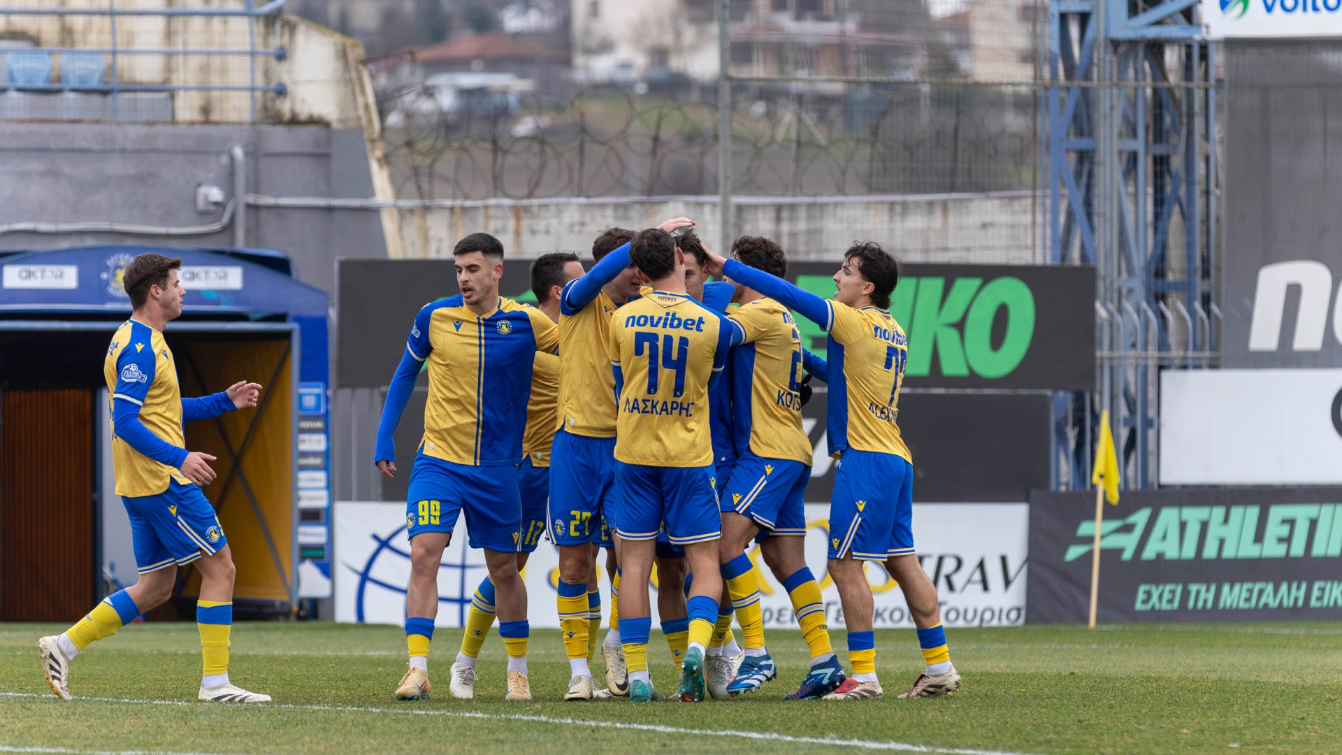 Αστέρας Β' AKTOR - Αναγέννηση Καρδίτσας 1-0: Κιτρινομπλέ θρίαμβος