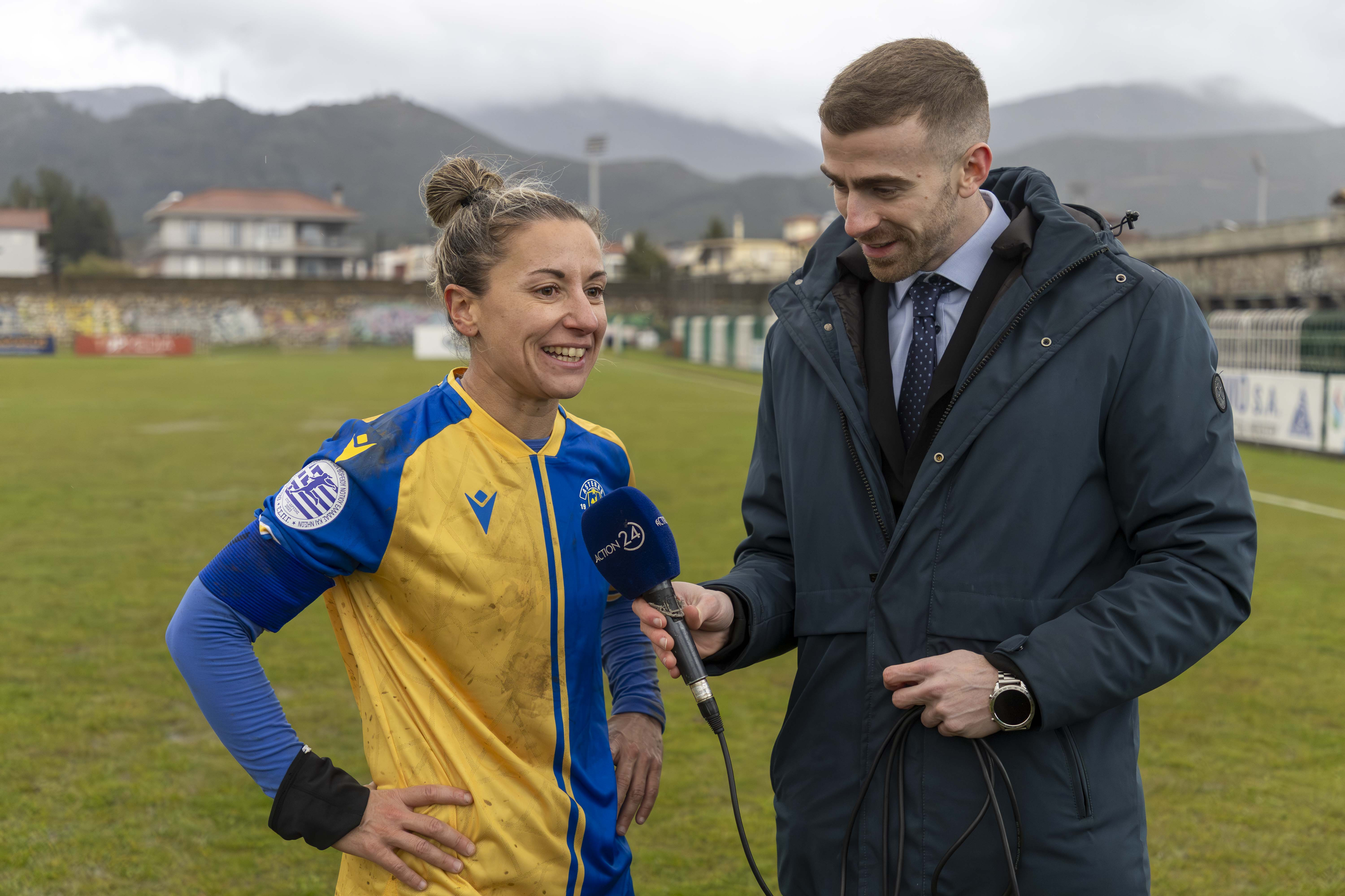 Οι πρωταγωνίστριες της πρόκρισης στην κάμερα του Action 24 (vid)