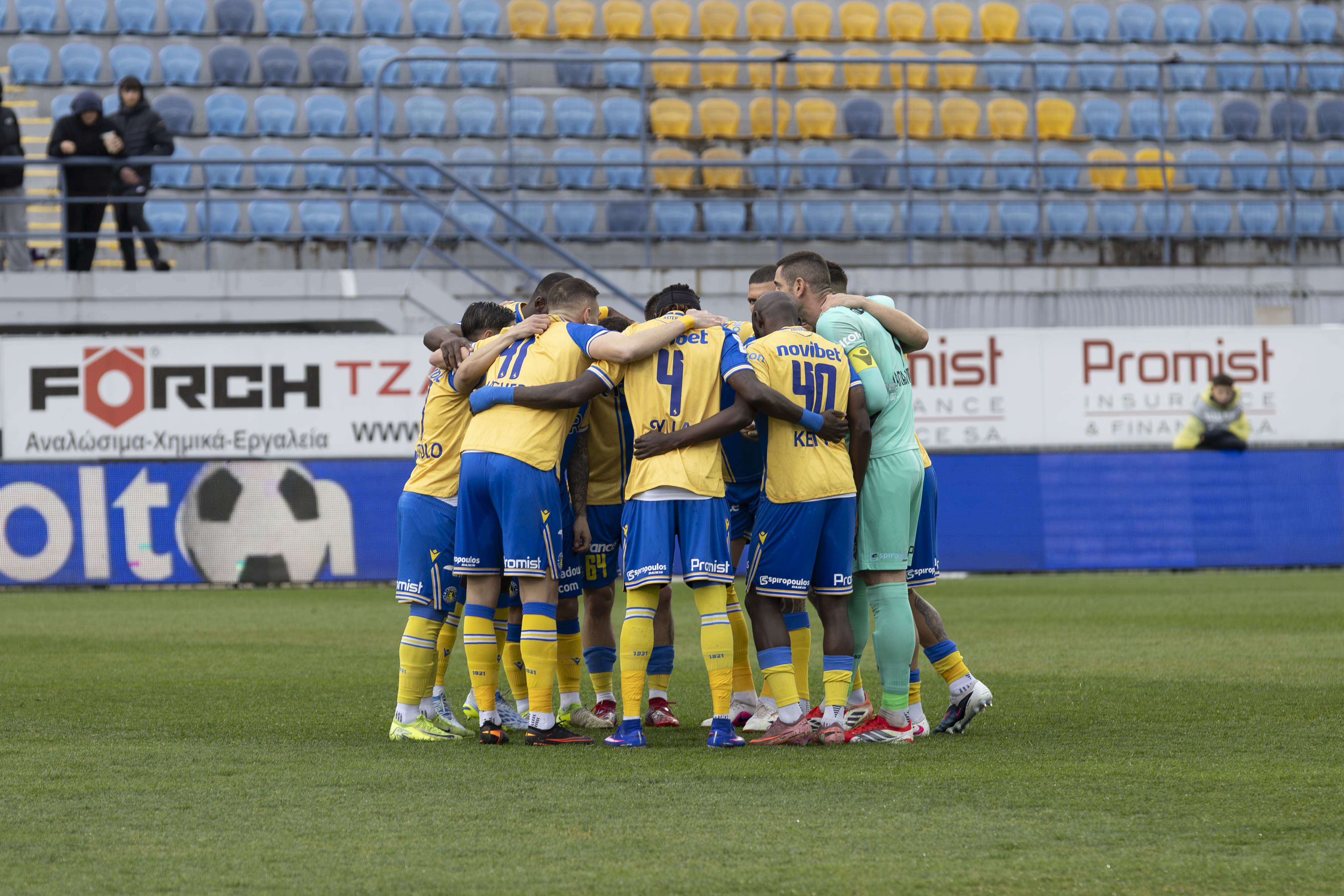 Το depth chart του Αστέρα AKTOR για τα κρίσιμα ματς