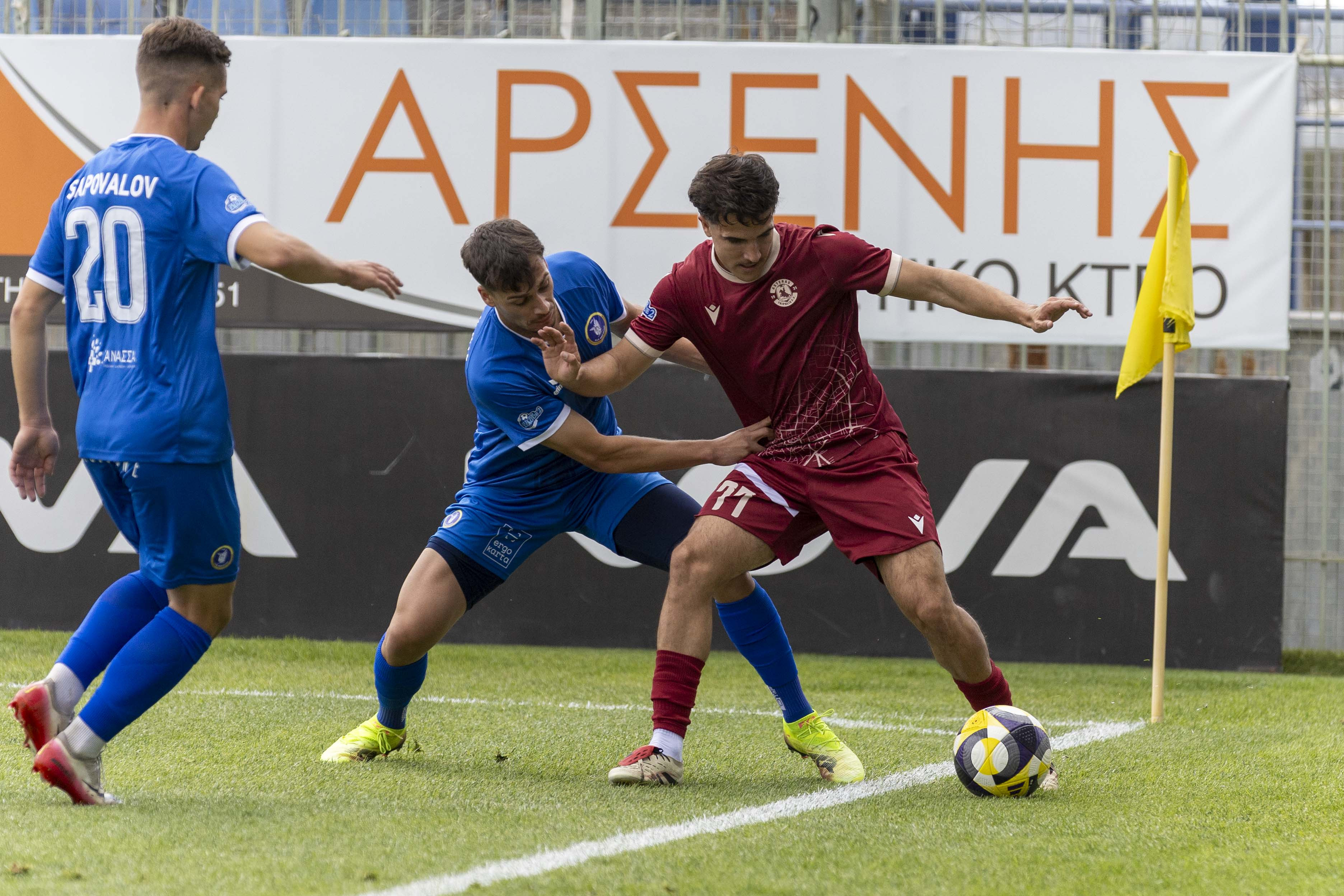 Αστέρας Β' AKTOR και Νίκη Βόλου έχουν κοντραριστεί δύο φορές και τα ματς έληξαν με το ίδιο σκορ