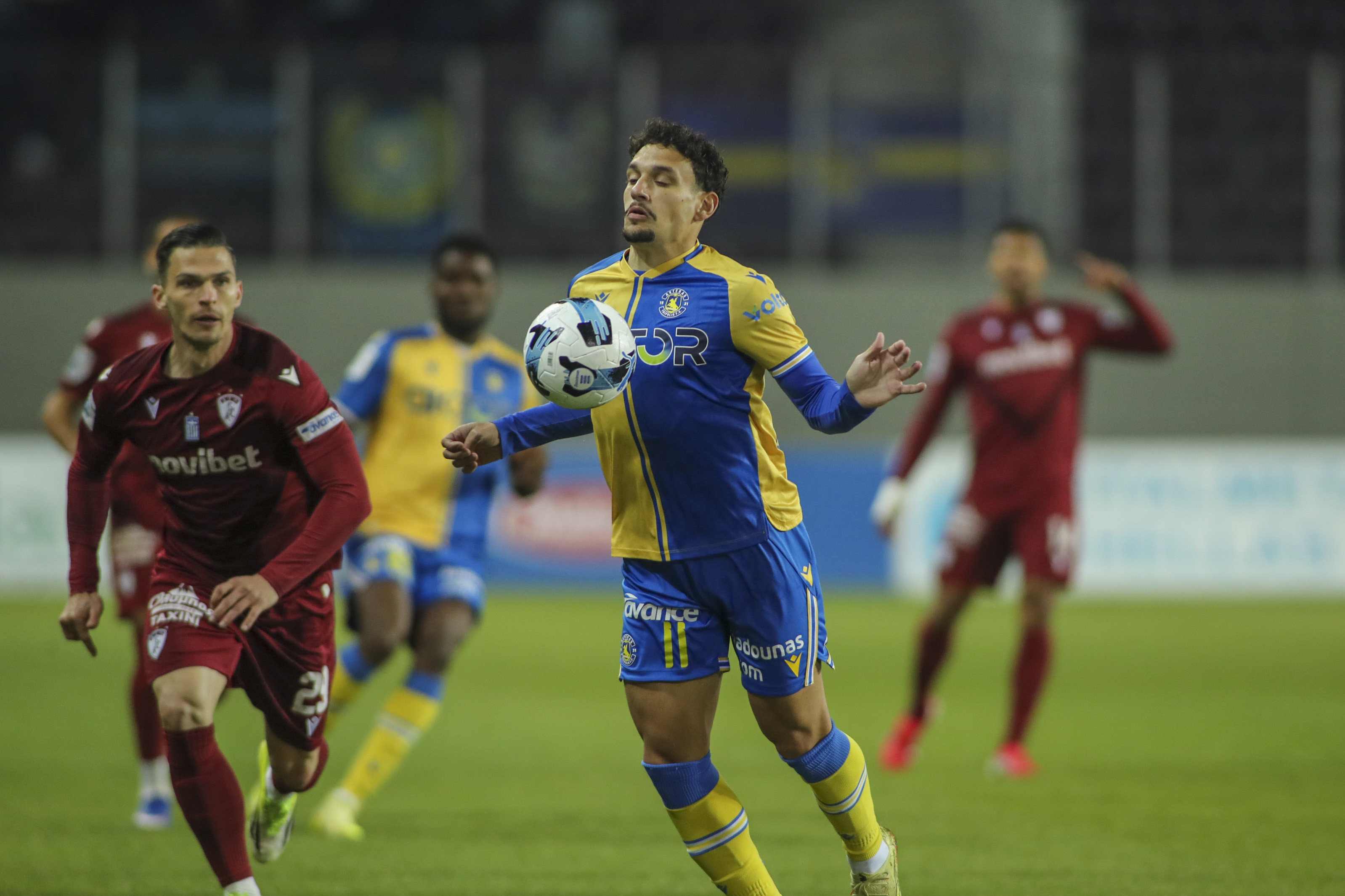 Το ποσοστό των διαθέσιμων βαθμών που έχει πάρει ο Αστέρας AKTOR εδώ και τέσσερις μήνες