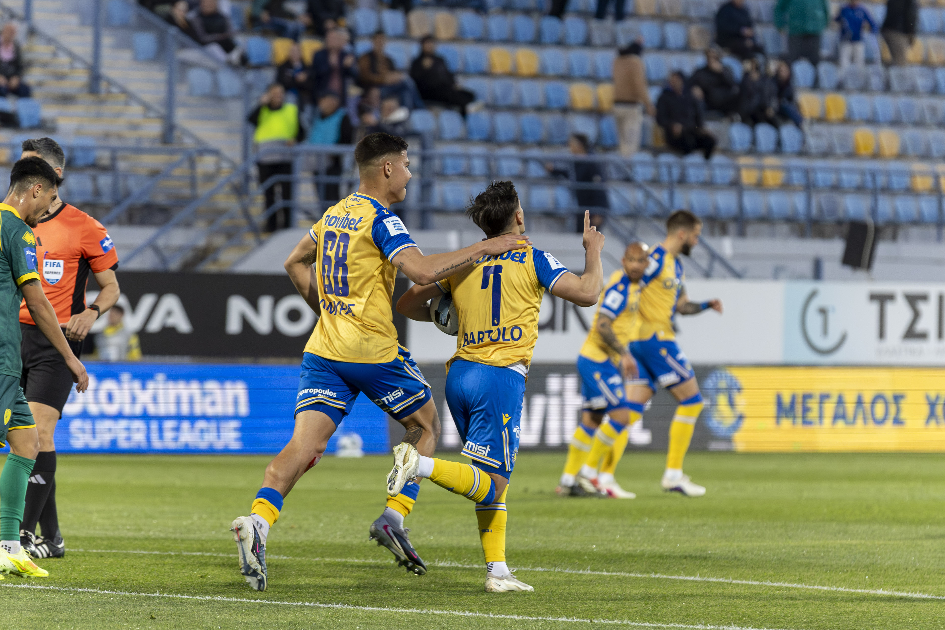 Ψηφίστε τον MVP του Αστέρα AKTOR από τη νίκη κόντρα στον Παναιτωλικό