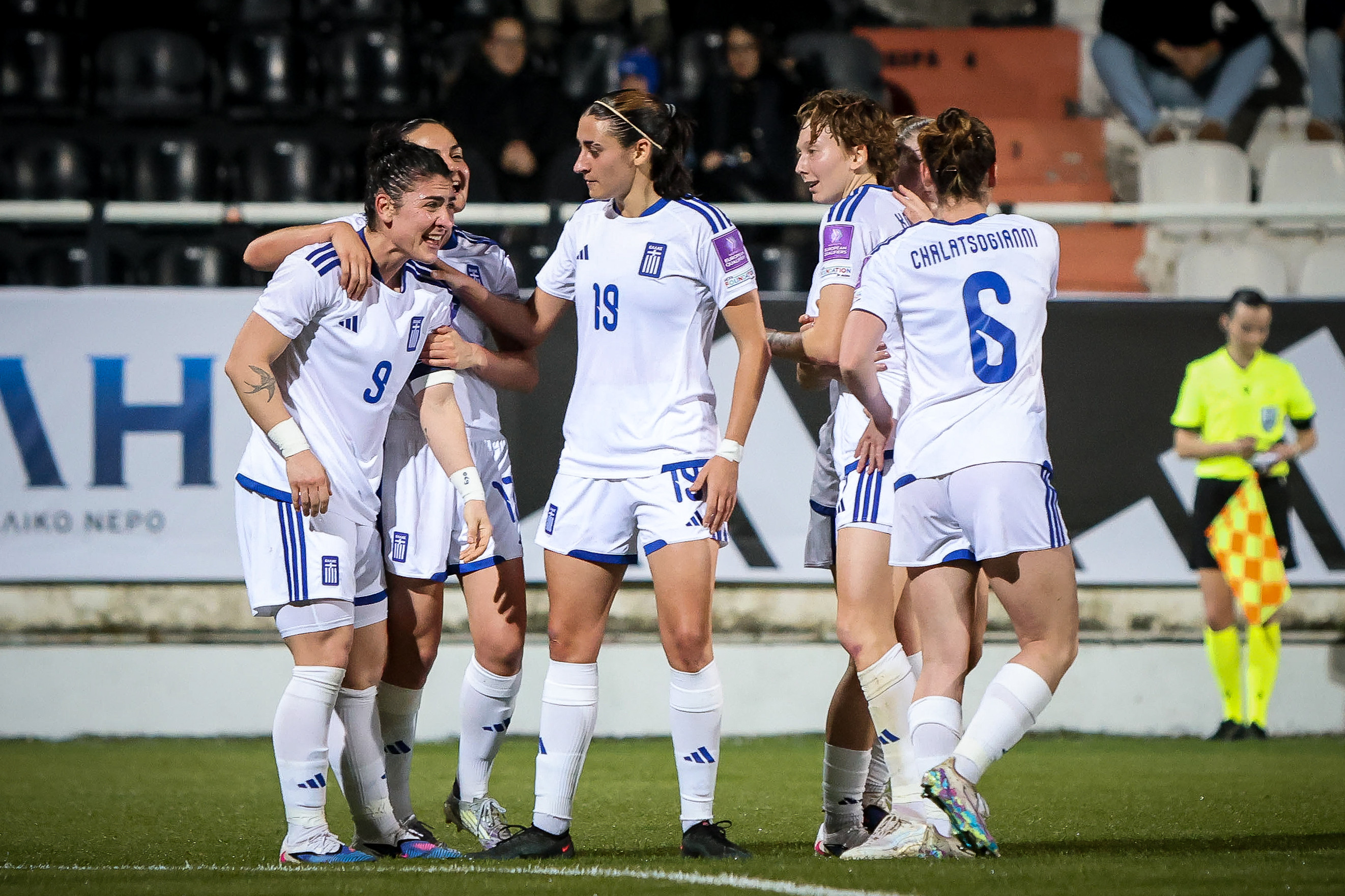 Νίκη για την Εθνική Γυναικών κόντρα στην Γεωργία, στον πάγκο έμεινε η Μπράμε