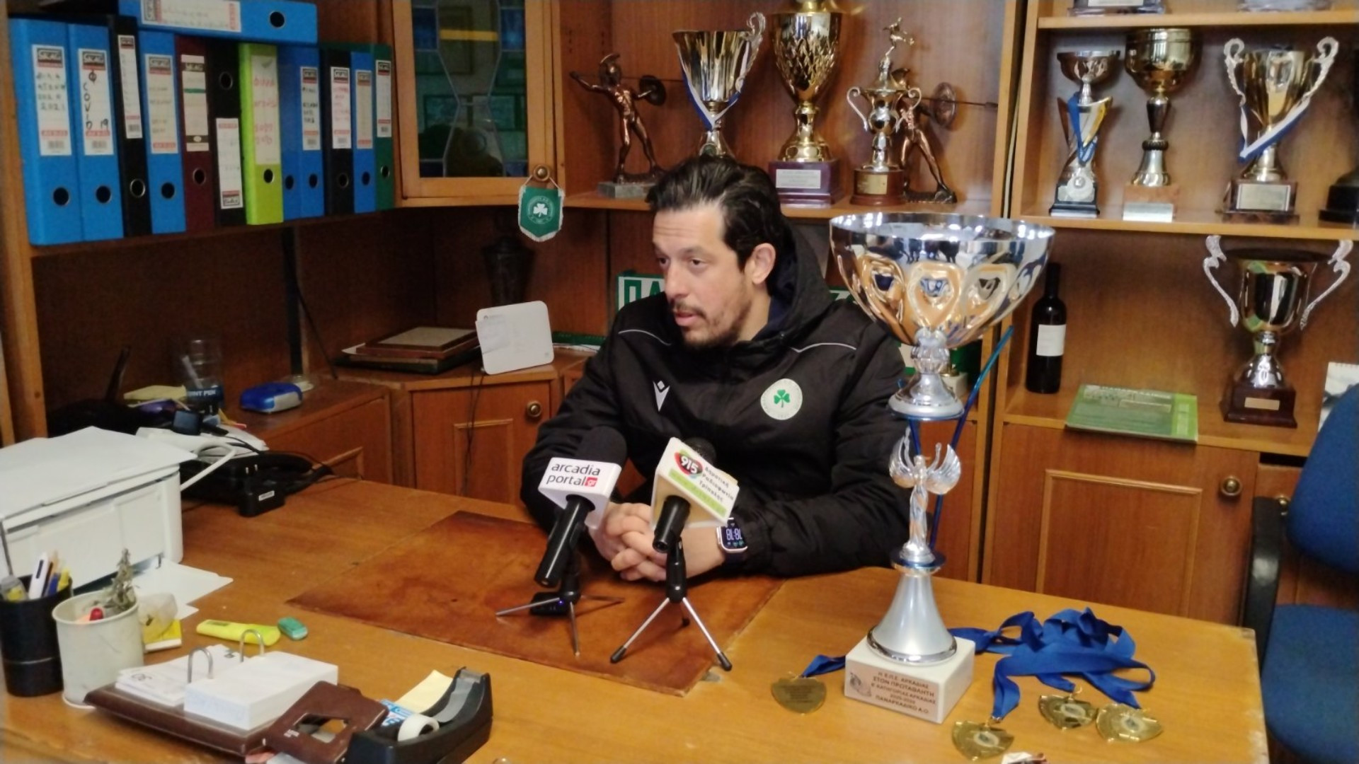 Λαγός: "Το νέο Δ.Σ. έβαλε τις βάσει ώστε ο Παναρκαδικός να αναγεννηθεί από τις στάχτες του"