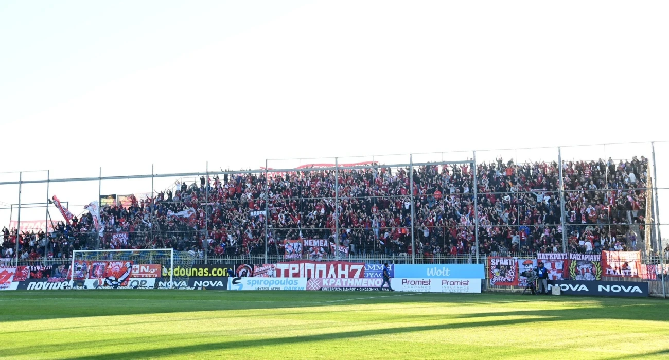 Με κόσμο στην Τρίπολη ο Ολυμπιακός